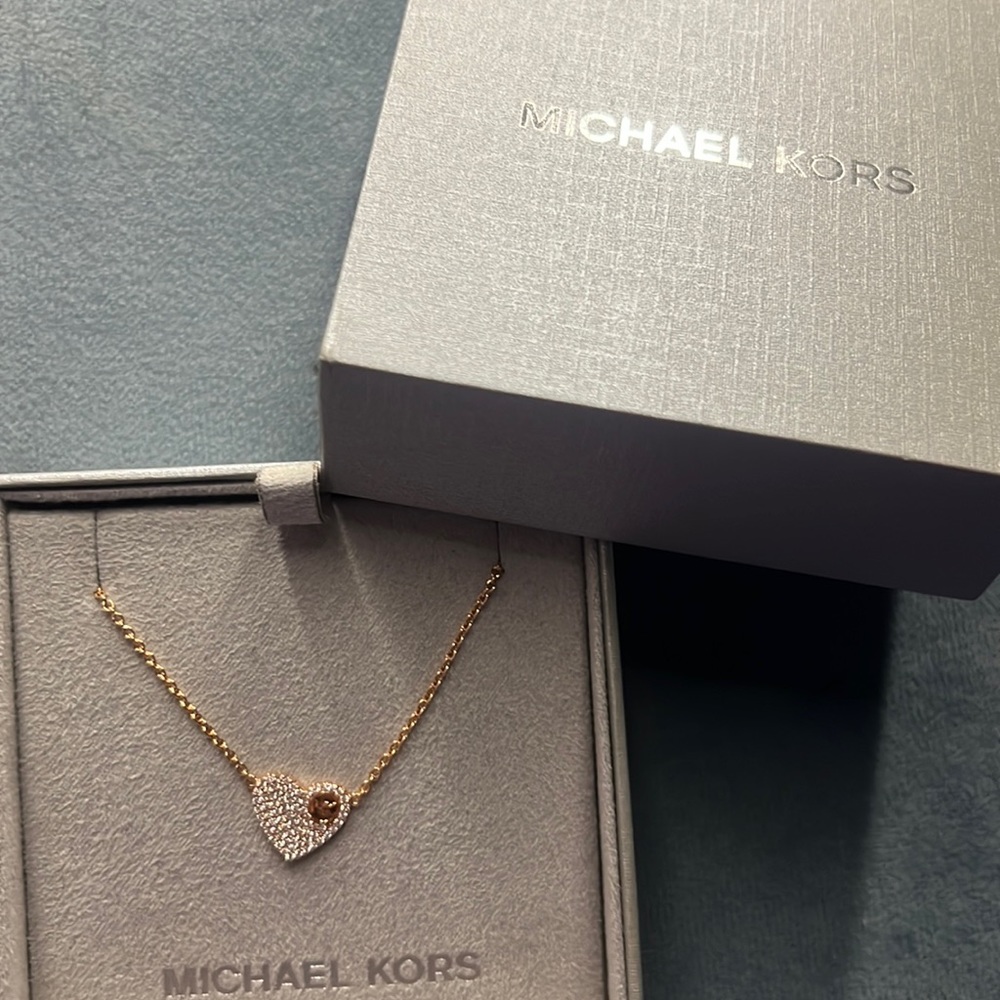 Brand new Michael Kors Love necklace!